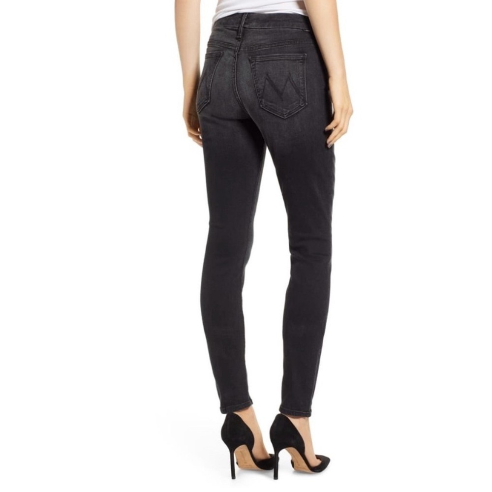 MOTHER The Looker Night Hawk Wash black jeans 26580